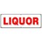 Signmission LIQUOR BANNER SIGN wine cold beer ice discount top shelf brands atm B-72 Liquor - alternate 1